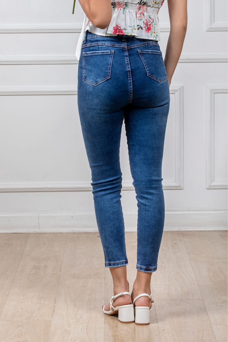 Pantalón jeans Dorian - Azul